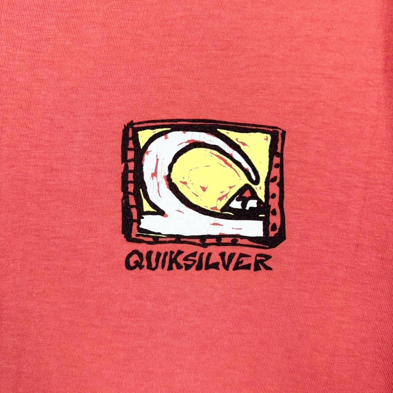 Quiksilver Camiseta de Surf con Logo Gráfico Coral Talla S – photo 3